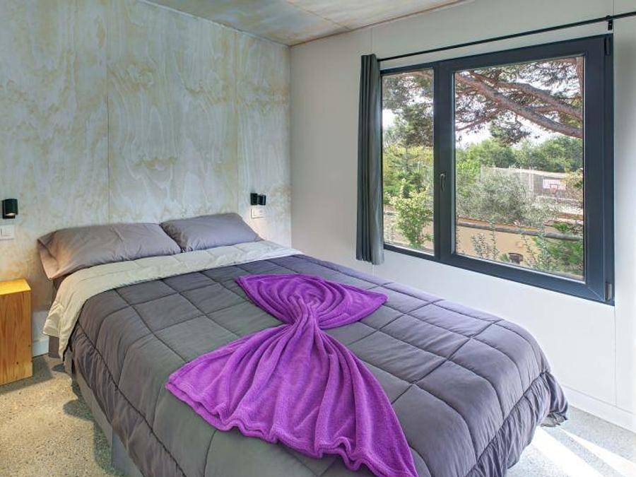 Camping Globo Barcelona - Bungalow 5 personen - Cubik 5/6 pers in Canet de Mar, Costa del Maresme