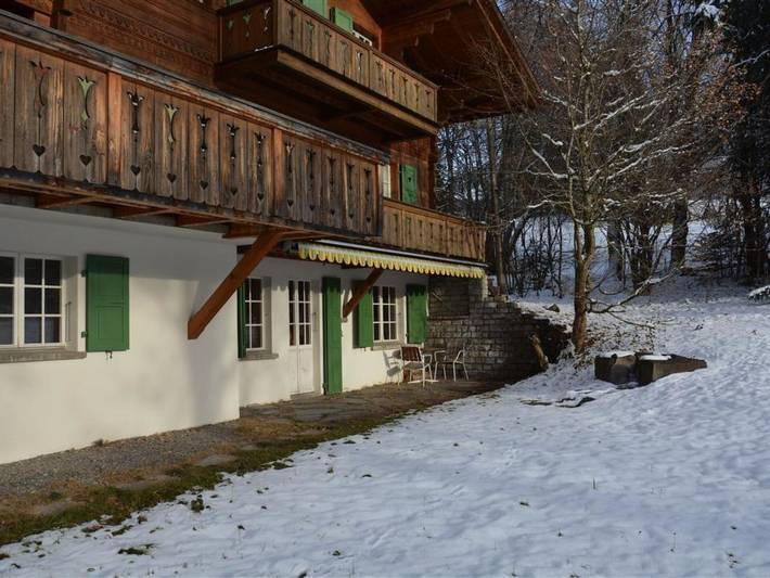 Chalet pour 7 personnes, avec balcon dans Gstaad - 3