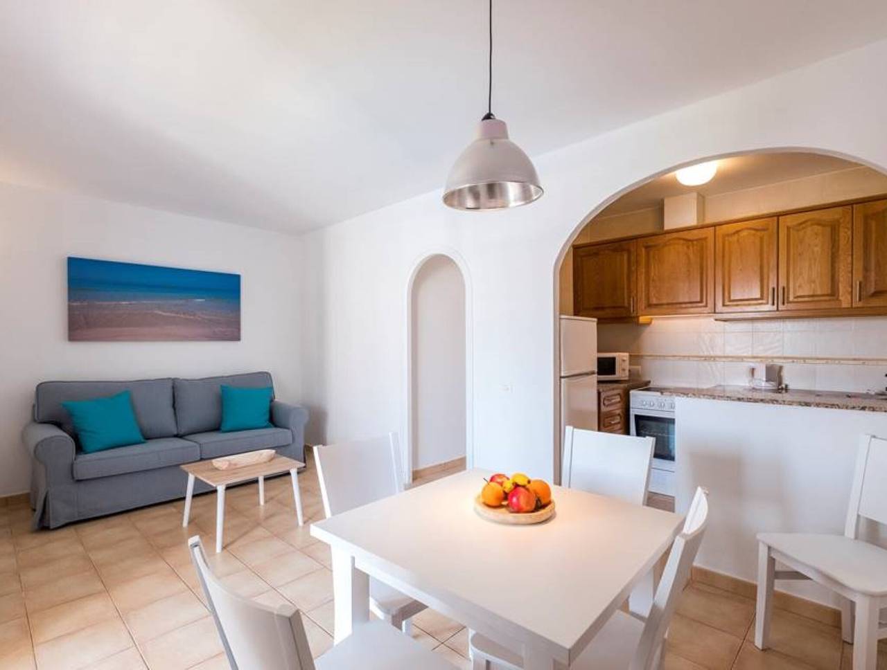 Apartment in Well-Maintained Complex with Pool - Girasol Garden Superior 2 B in San Jaime Mediterráneo, Alaior Municipality