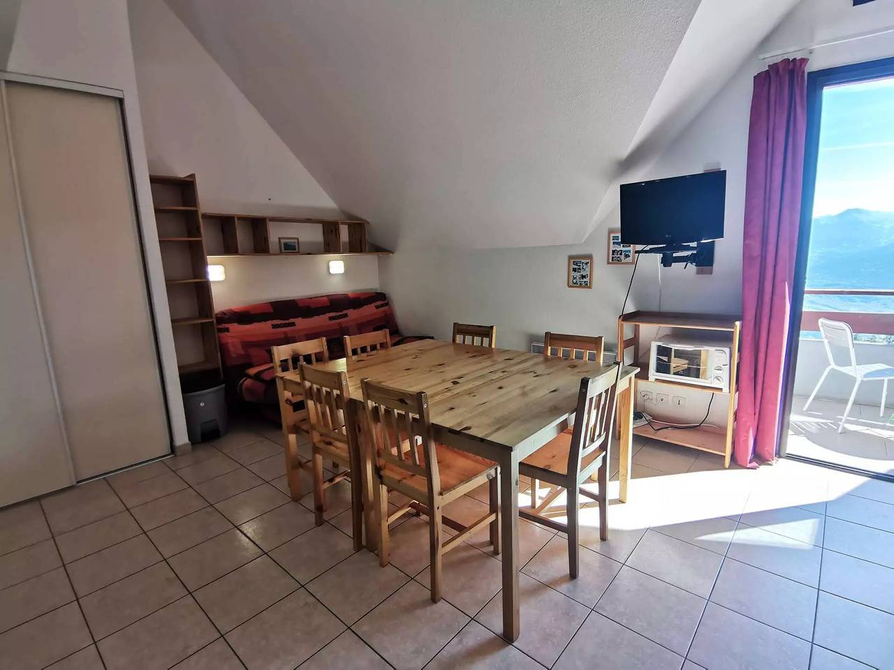 Appartement entier, Adorable t2 pour 8 personnes au Réallon B42 in Réallon, Parc national des Écrins