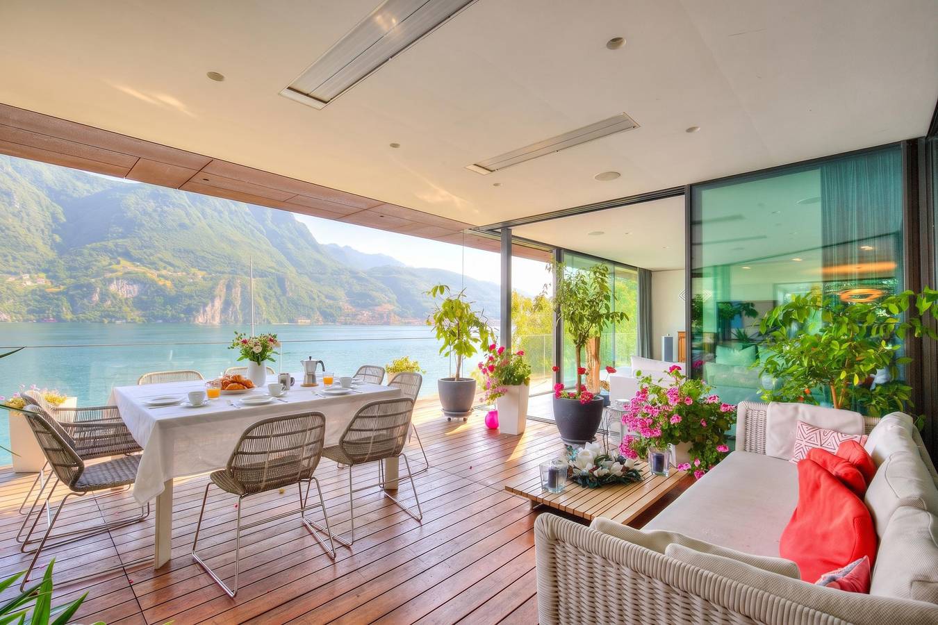 Maison Sur l'Eau in Paradiso, Luganersee
