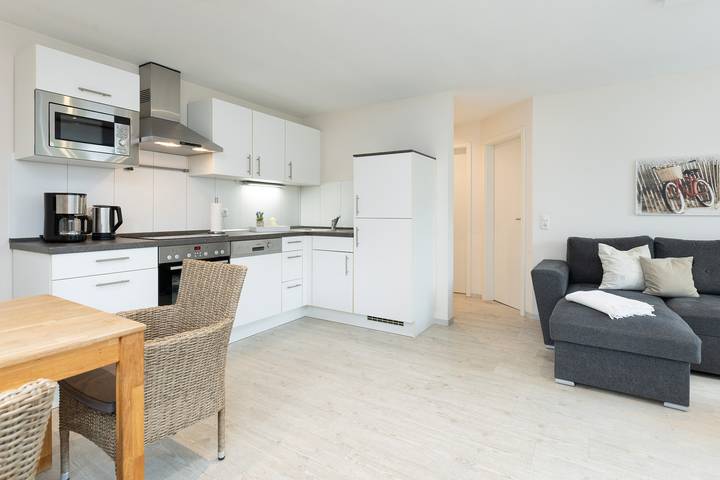 Bungalow für 3 Personen, mit Garten