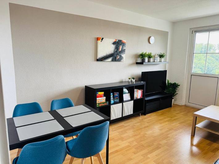 Gîte pour 4 personnes, avec Balcon ainsi que Jardin et Vue dans Konigerode