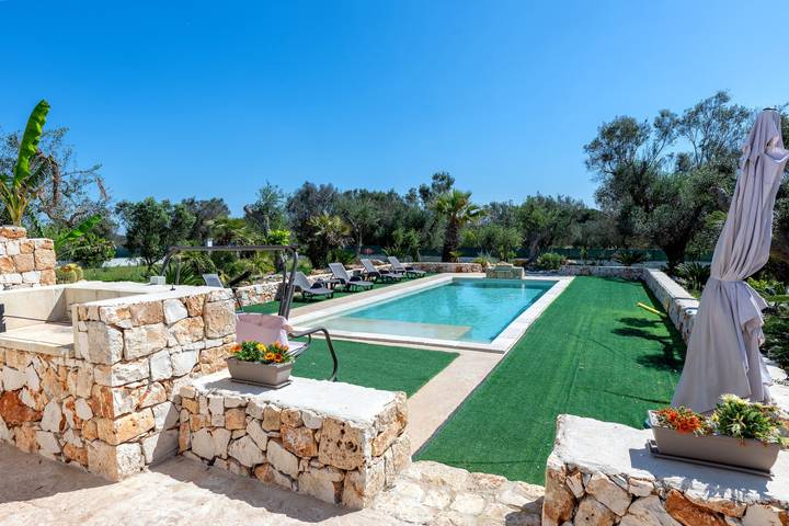 Villa pour 7 personnes, avec jardin, animaux acceptés dans les Pouilles - 4