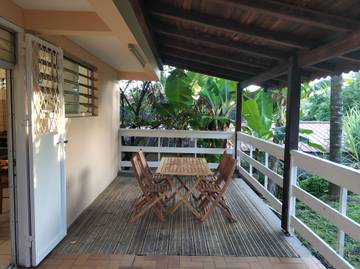 Gîte pour 4 personnes, avec balcon à Le Lamentin