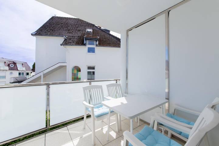Apartamento entero, Apartamento de vacaciones para 2 personas con balcón in Timmendorfer Strand, Distrito de Holstein Oriental