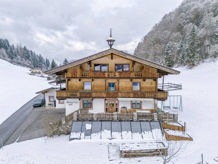 Vakantieappartement voor 12 personen, met tuin en balkon in Kaisergebirge