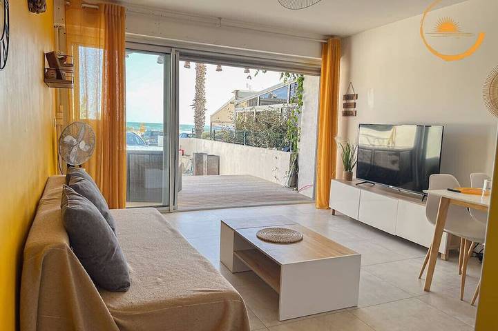 Appartement de vacances pour 4 personnes, avec balcon et jardin à Palavas-les-Flots