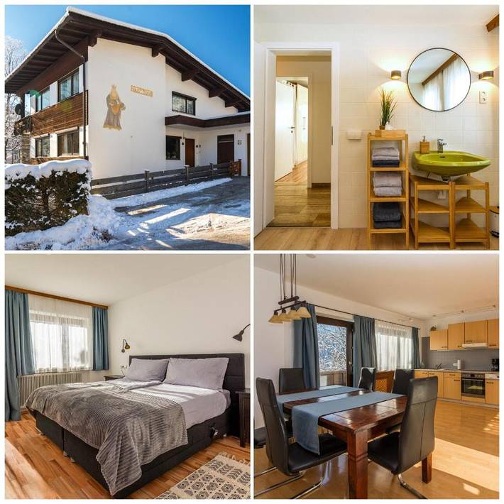Ferienwohnung für 6 Personen, mit Garten und Ausblick in Ellmau
