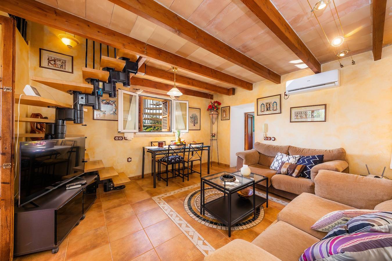 Haustierfreundliche "Finca Pep" mit Pool und Wlan in Sineu, Mallorca Inselmitte