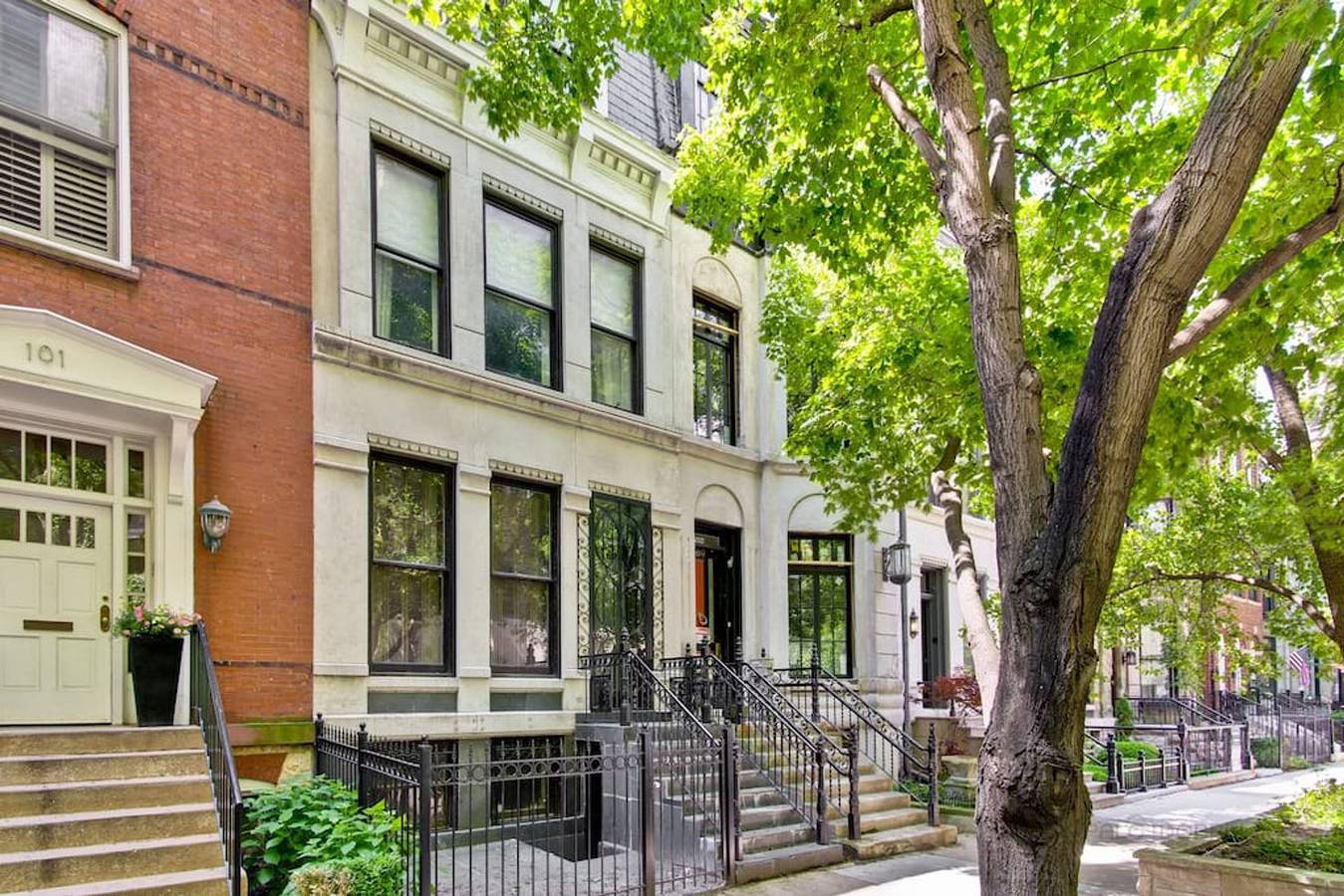 Geheel appartement, Historic luxury townhouse on Chicago s Gold Coast in Chicago, Cook County