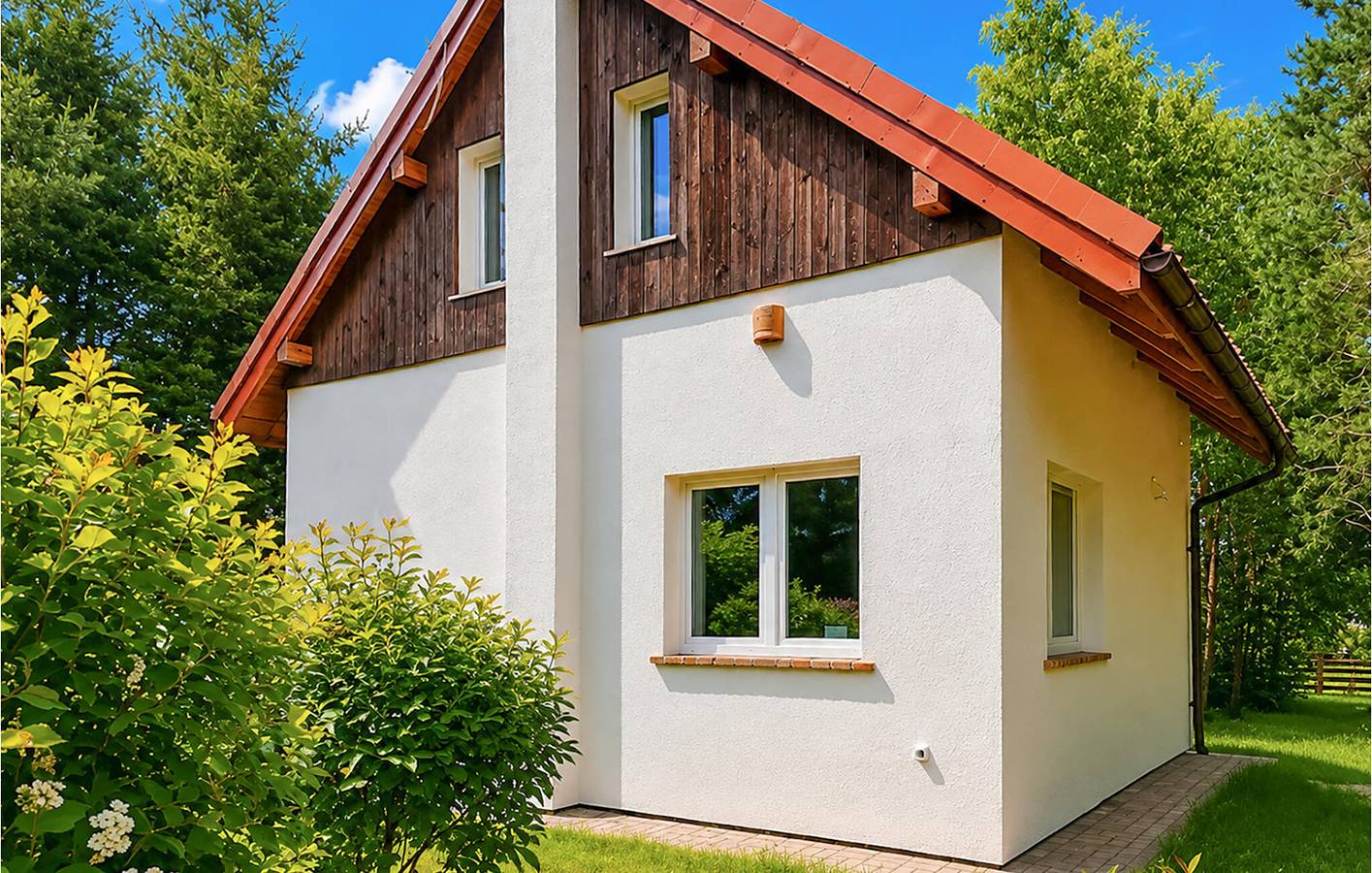 Ferienhaus für 5 Personen mit Garten in Seenplatte von Ilawa