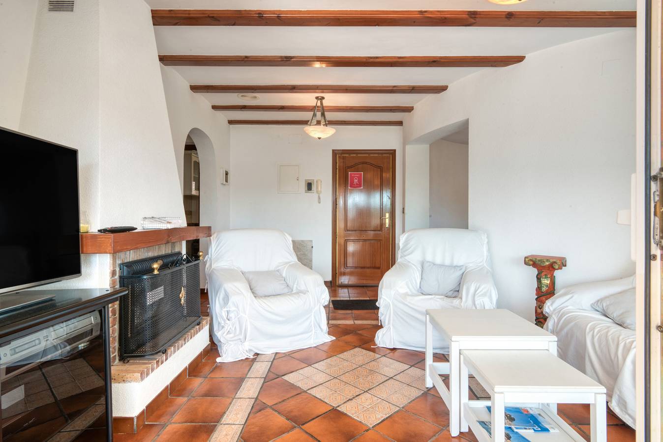 Casa de vacaciones 'Vizcaya' con vistas a la montaña, Wi-Fi y aire acondicionado in Montgó, Dénia