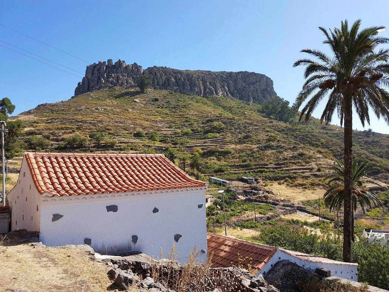 Casa de vacaciones 'Casa Pavón De La Fortaleza Chipude' con vistas al mar, terraza privada y Wi-Fi in Pavón, Vallehermoso