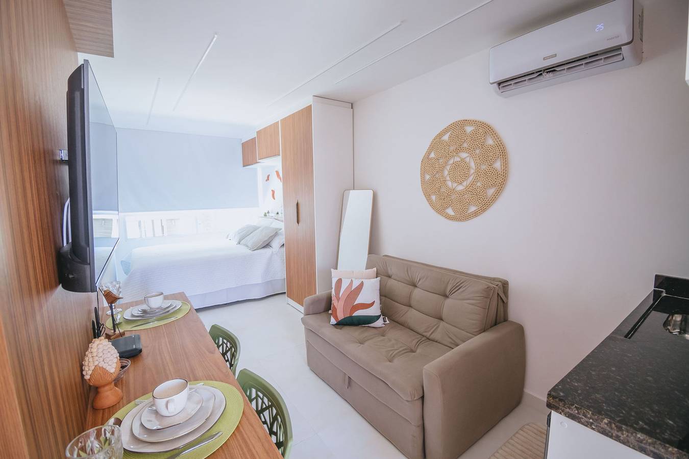 Ganze Wohnung, Flat com Wifi a 400m da Praia de Porto de Galinhas in Praia Porto de Galinhas, Litoral Sul de Pernambuco