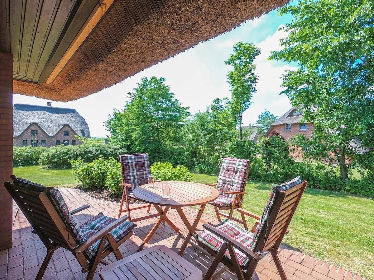 Ganze Ferienwohnung, Gästehaus am Hochdorfer Garten in Tating, Eiderstedt