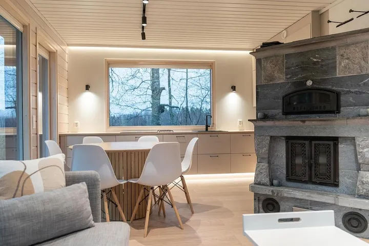 Ferienhaus für 7 Personen, mit Garten und Seeblick sowie Sauna - 1