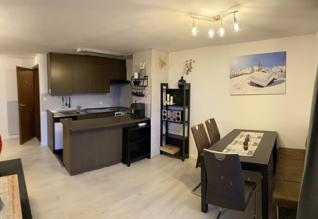 Ganze Ferienwohnung, Wohnung Vios im Haus Castello - 5-Bettwohnung in Grächen, Walliser Alpen