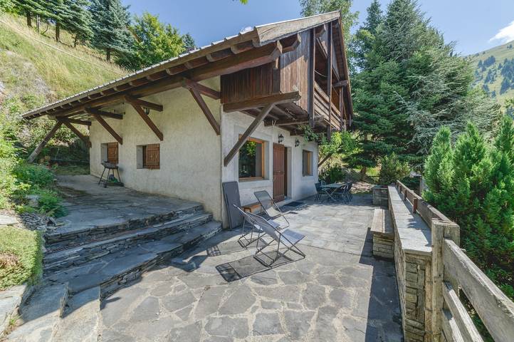 Chalet pour 10 personnes, avec Balcon ainsi que Jardin et Sauna