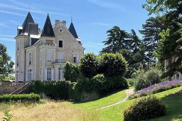 Château pour 15 personnes, avec jardin en Indre-et-Loire