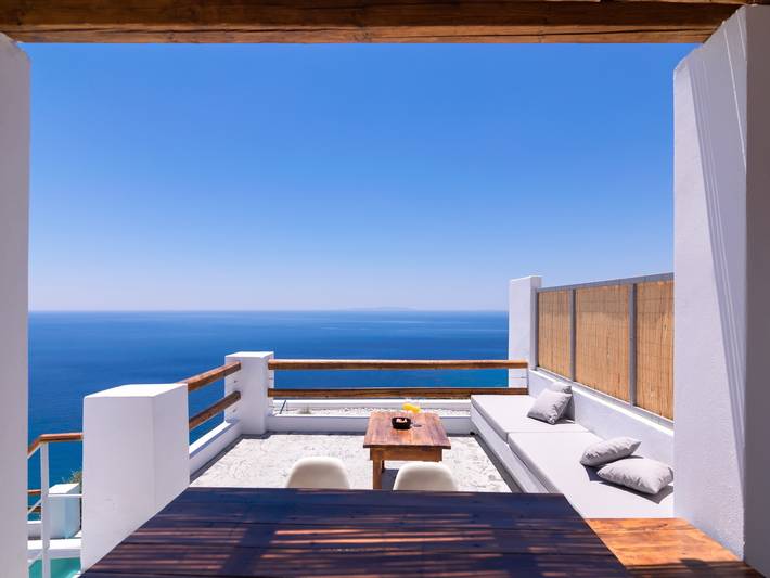 Ferienhaus für 5 Personen, mit Balkon und Terrasse sowie Garten und Pool in Plakias - 4