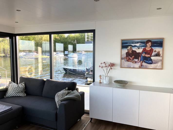 Ferienhaus für 3 Personen, mit Ausblick und Seeblick sowie Terrasse an der Müritz - 4