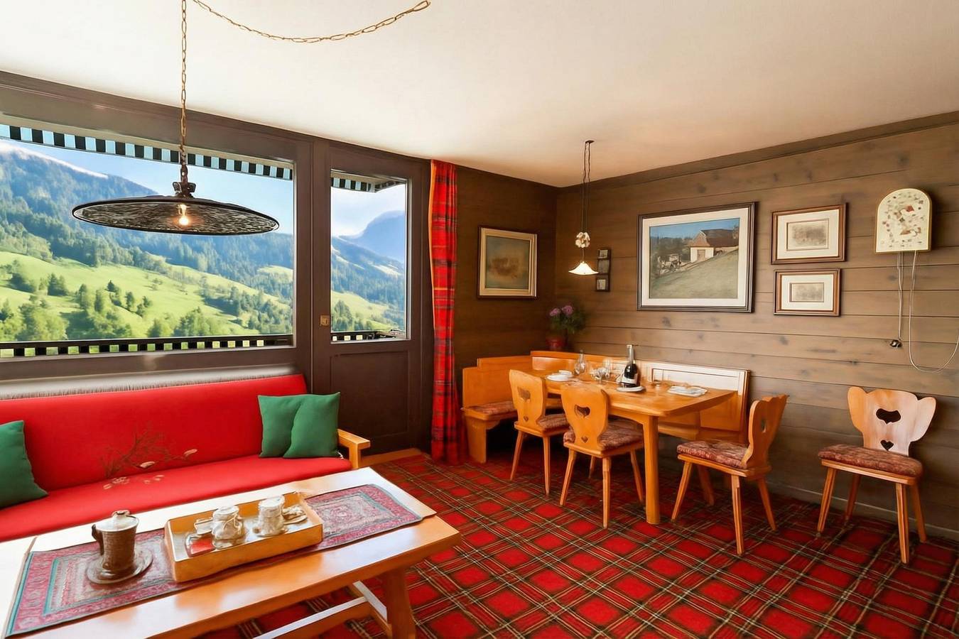 Ganze Wohnung, Ferienwohnung für 4 Personen mit Terrasse in Teola, Livigno