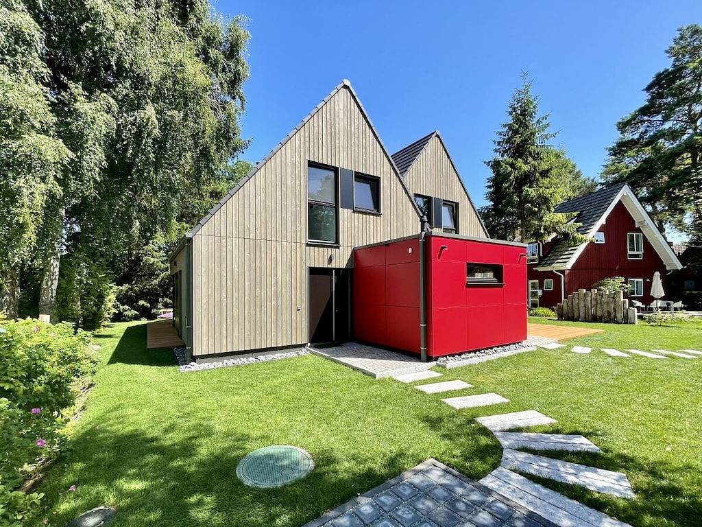 Ferienhaus in Zingst mit Schwimmbecken in Müggenburg, Zingst