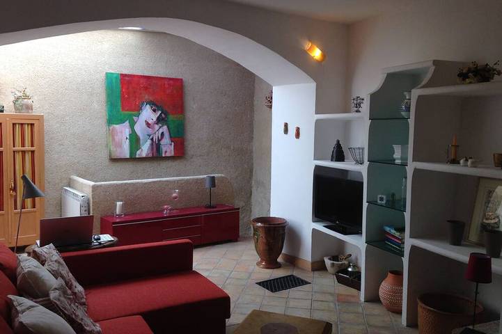 Maison de vacances pour 2 personnes, avec terrasse à Rognes