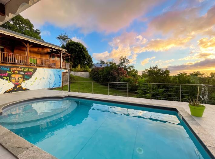 Studio für 4 Personen, mit Terrasse und Garten sowie Pool - 1