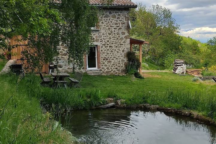 Location de vacances pour 4 personnes, avec Jardin dans Vanosc