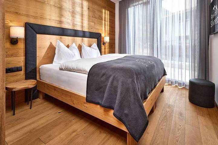 Hütte für 6 Personen, mit Balkon in See - 2