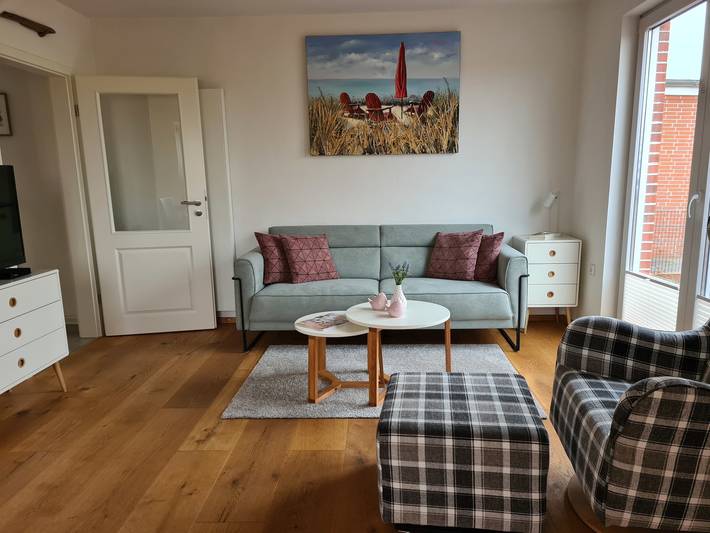 Ferienhaus für 6 Personen, mit Ausblick und Terrasse sowie Garten