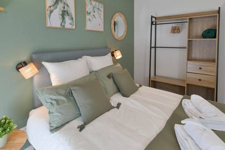 Location de vacances pour 4 personnes, avec balcon à Tarbes