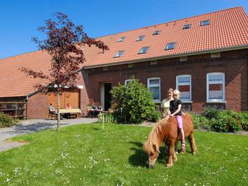 Bauernhof für 5 Personen, mit Garten, kinderfreundlich in Ostfriesland