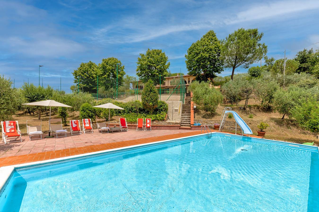 Tuscany Villas With Private Pool&Tennis in Valdarno