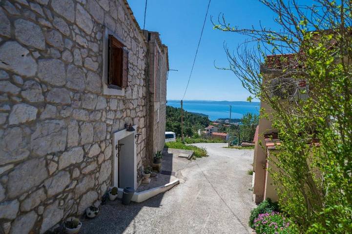 Hus för 2 Personer, med balkong och utsikt i Makarska