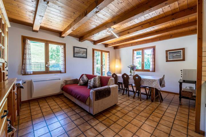 Location de vacances pour 4 personnes, avec Jardin et Bassin pour enfant à Crest-Voland