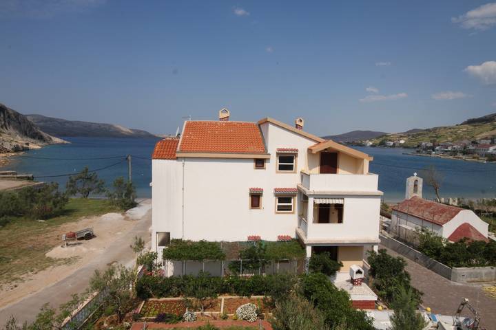 Ganze Wohnung, Studio Appartement am Strand Metajna, Pag As-6497-b in Metajna, Pag