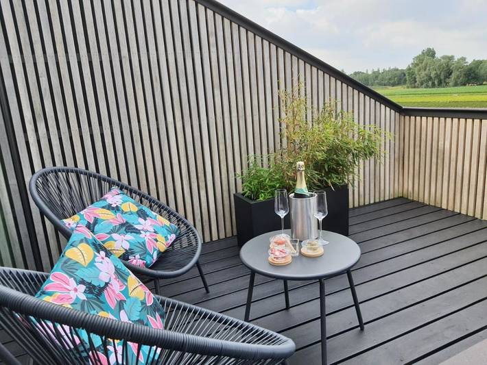 Location de vacances pour 2 personnes, avec balcon et vue à Wetteren - 4