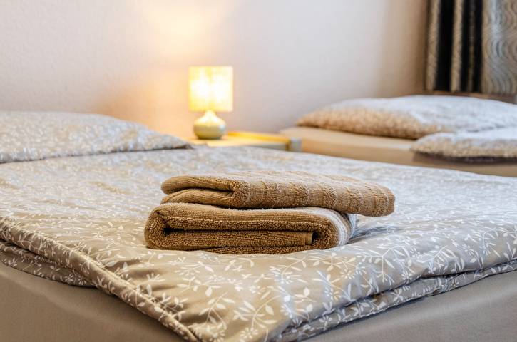 Ganze Wohnung, Ferienhaus "Alte Gärtnerei" Ferienwohnung Veronika mit Gemeinschaftsgarten und Wi-Fi in Leinefelde-Worbis, Region Eichsfeld