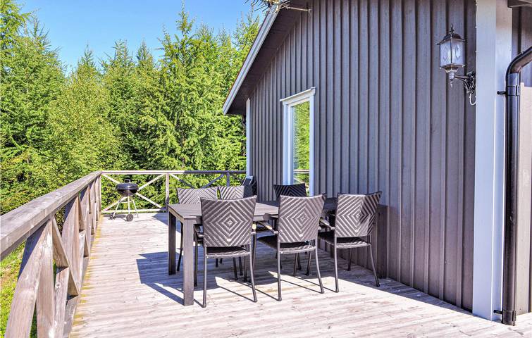 Ferienhaus für 7 Personen, mit Garten und Ausblick sowie Seeblick in Hylte - 4