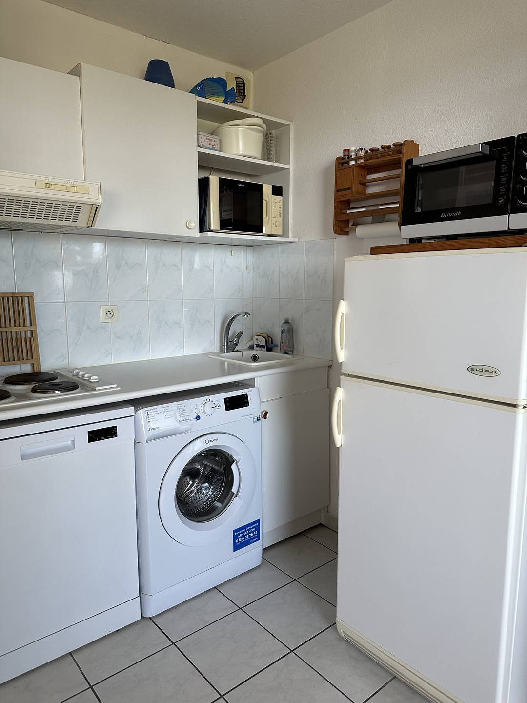 Appartement de vacances entier, 2 Pièces cabine 6 couchages grande loggia vue mer Cap D'Agde in Cap d'Agde, Agde