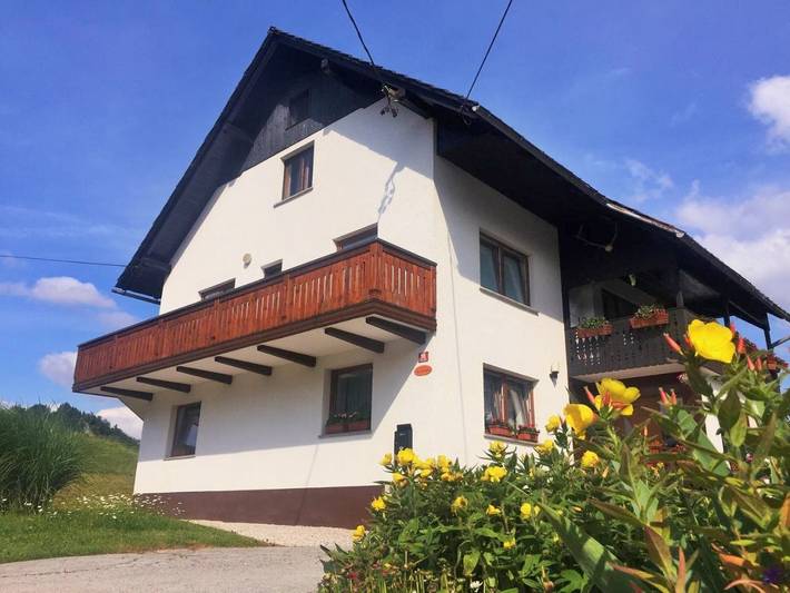 Apartament wakacyjny dla 2 osób, z widok i ogród w Jezioro Bled