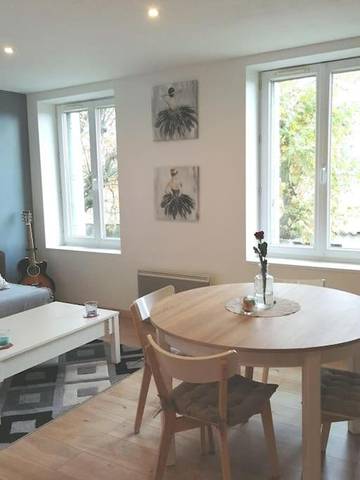 Gîte pour 4 personnes, avec vue dans Estrablin