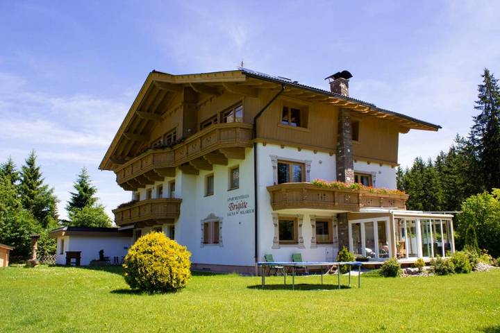 Ferienwohnung für 2 Personen, mit Garten und Ausblick sowie Sauna in Leutasch