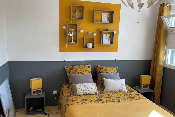 Location de vacances pour 10 personnes, avec jardin à Bretteville-sur-Ay