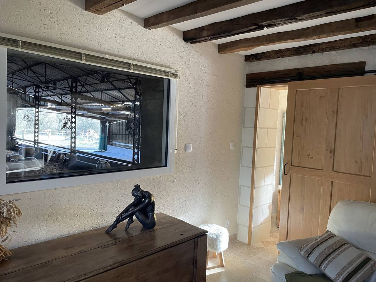 Gîte "Les Sens Ciel" à la ferme in Artannes-sur-Indre, Région de Tours