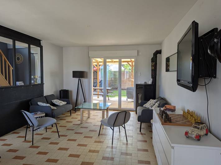 Gîte pour 6 personnes, avec Jardin