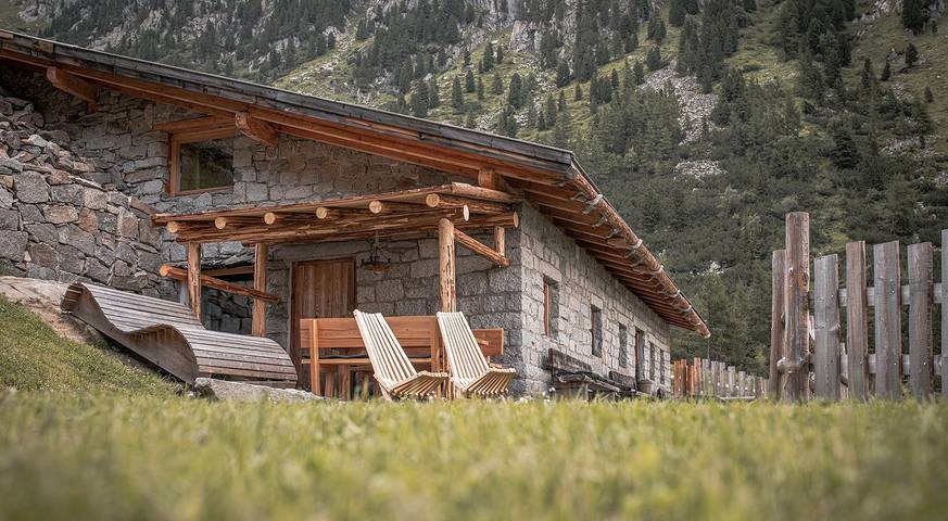 Chalet für 6 Personen, mit Terrasse